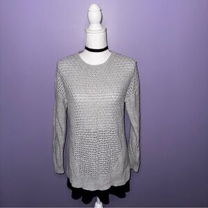 Stylus Gray Chunky Knit Sweater